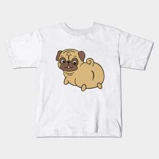 Puggie Buttie | Cute Pug Butt | Dog Kids T-Shirt